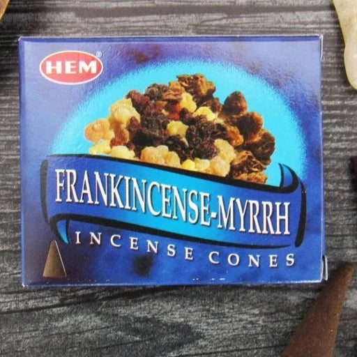 HEM Frank &amp; Myrrh Incense Cones