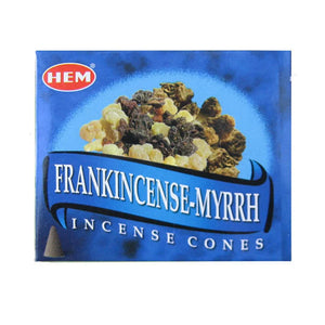 HEM Frank & Myrrh Incense Cones