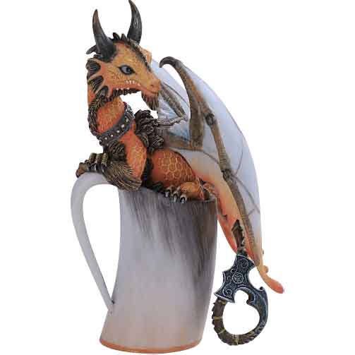 Embrace the Mythical World of Dragons with the Mead Dragon Statue
