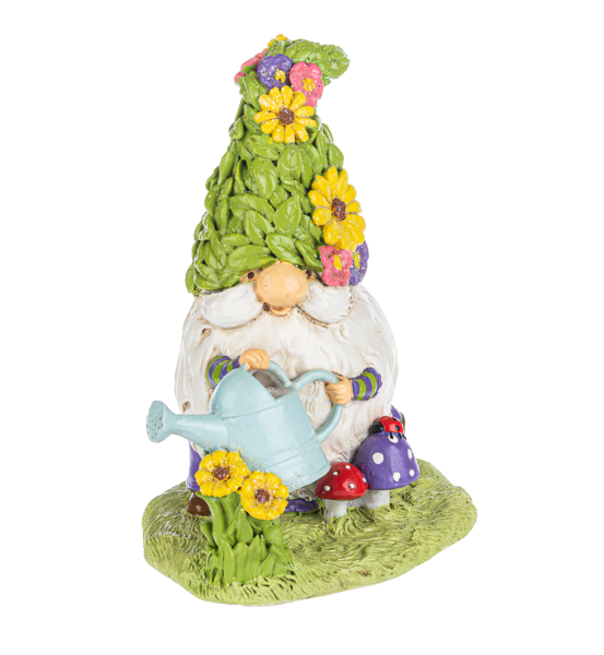 Springtime Garden Gnome Figurine