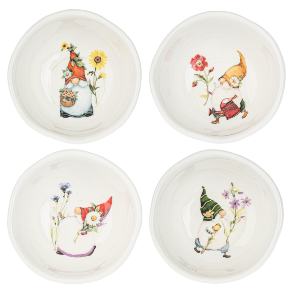 Garden Gnome Tidbit Dish