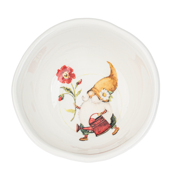 Garden Gnome Tidbit Dish