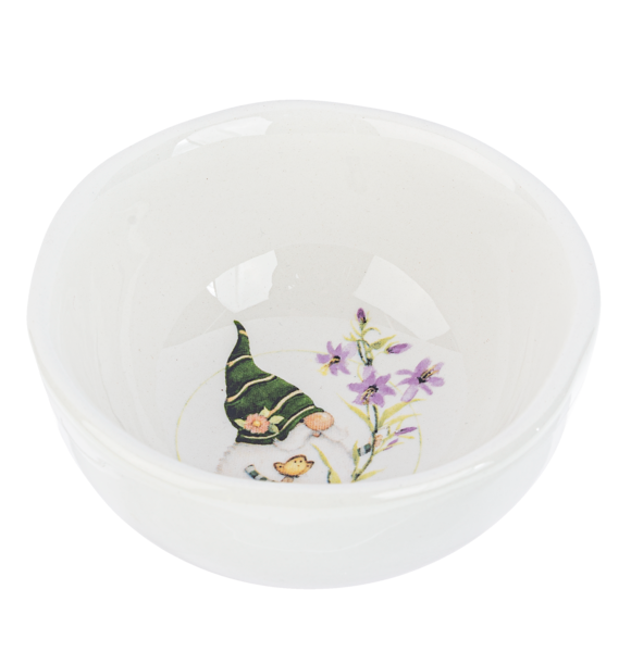 Garden Gnome Tidbit Dish