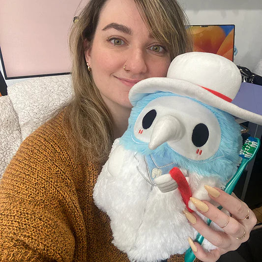 Mini Squishable Doctor Plaque, DMD - Plague Dentist