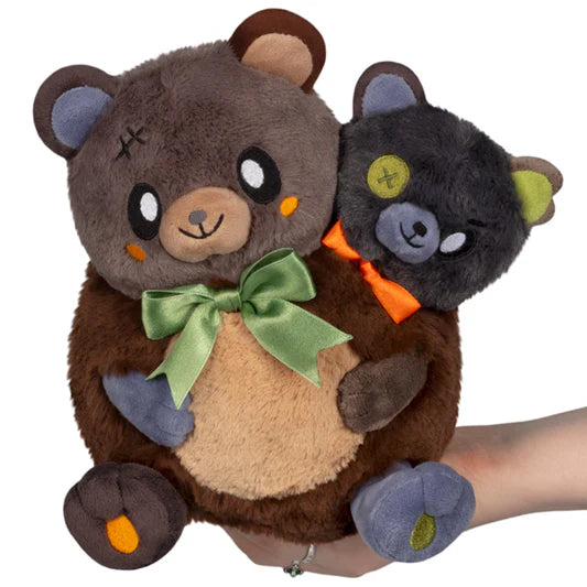 Mini Squishable Two-Headed Bear
