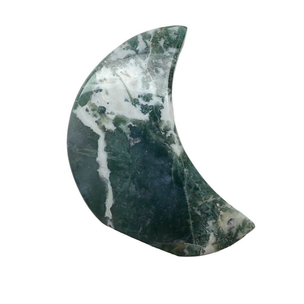 Crystal Gemstone Crescent Moon