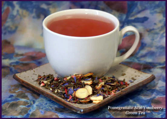Pomegranate Acai Yumberry Green 4 Ounce Tin