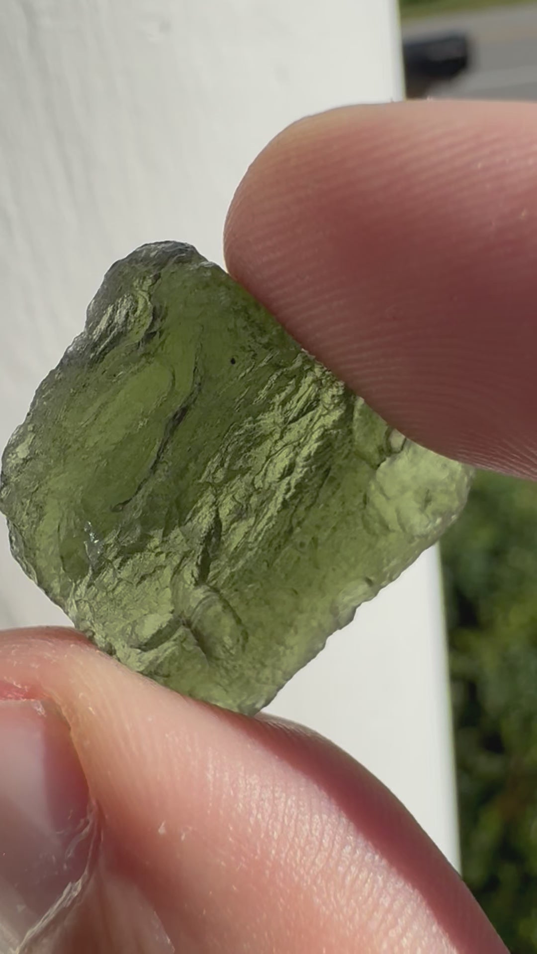 Rare Moldavite Natural Gemstone Specimen - 4.9g