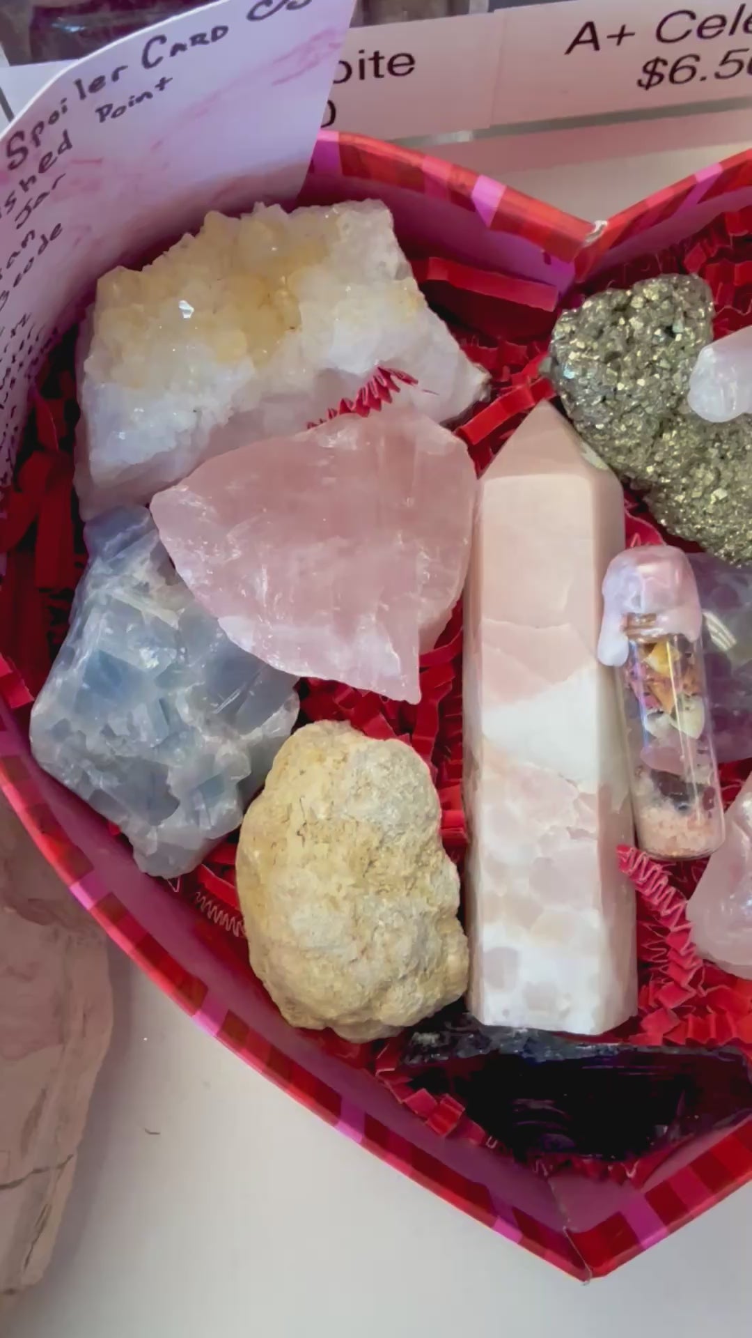 Heart Box of Crystals - Limited Edition ❤️ Valentines Special