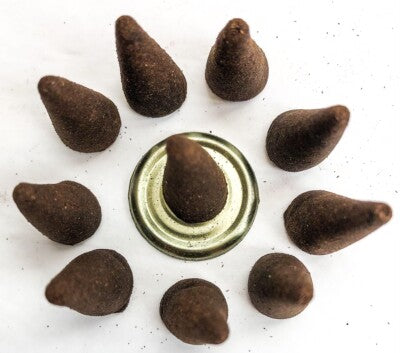 Precious Amber HEM Incense Cone 10 pack