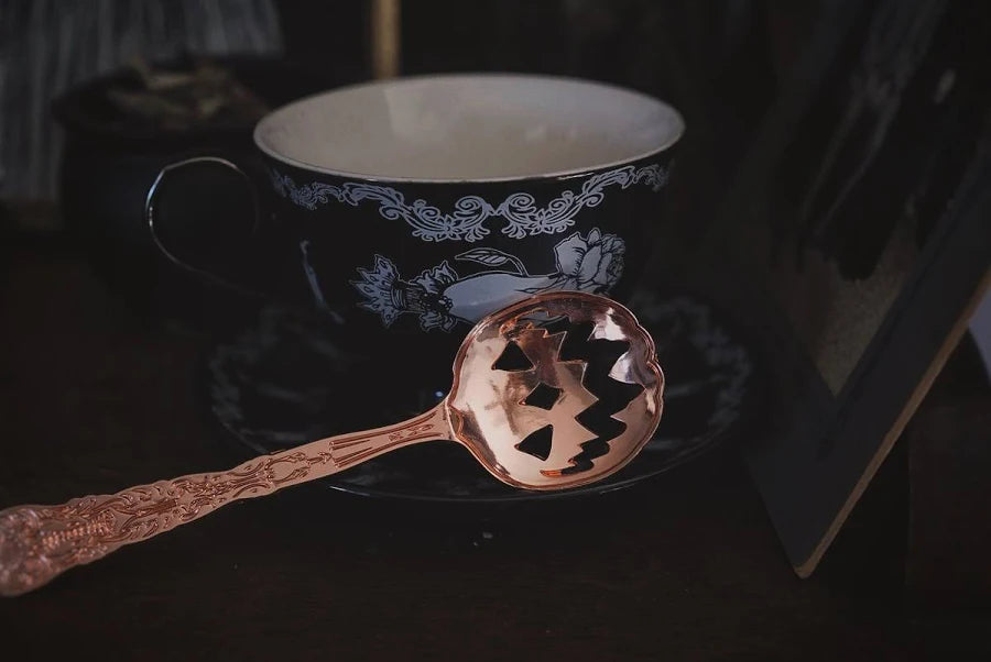 Haunted Hallows Tea Spoon - Black
