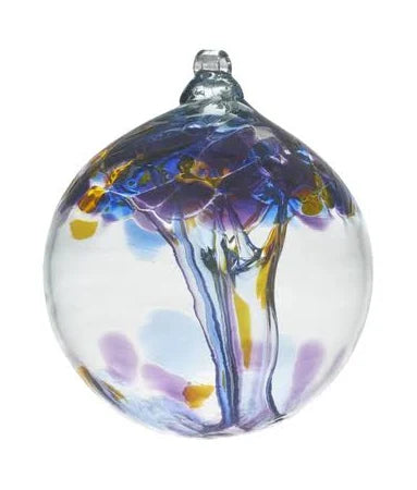 Tree of Enchantment | Beginnings 6&quot; Hand-blown Art Glass Ornament