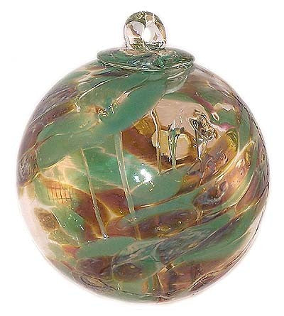 Witch Ball "Toad Back"