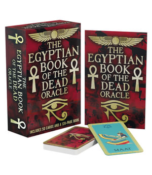 The Egyptian Book of the Dead Oracle kit box by Marie Bruce, Arcturus