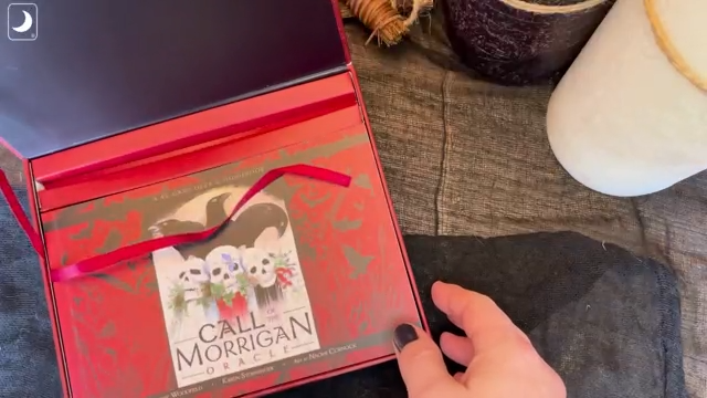 Call of the Morrigan Oracle: A 45-Card Deck & Guidebook
