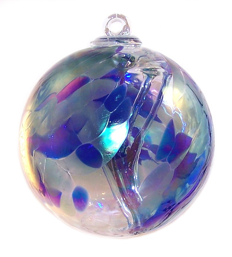 Witch Ball Oceanic Iridized