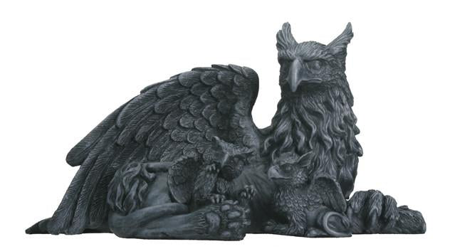 Griffin Gargoyle Statue: A Majestic Family of Mythical Guardians