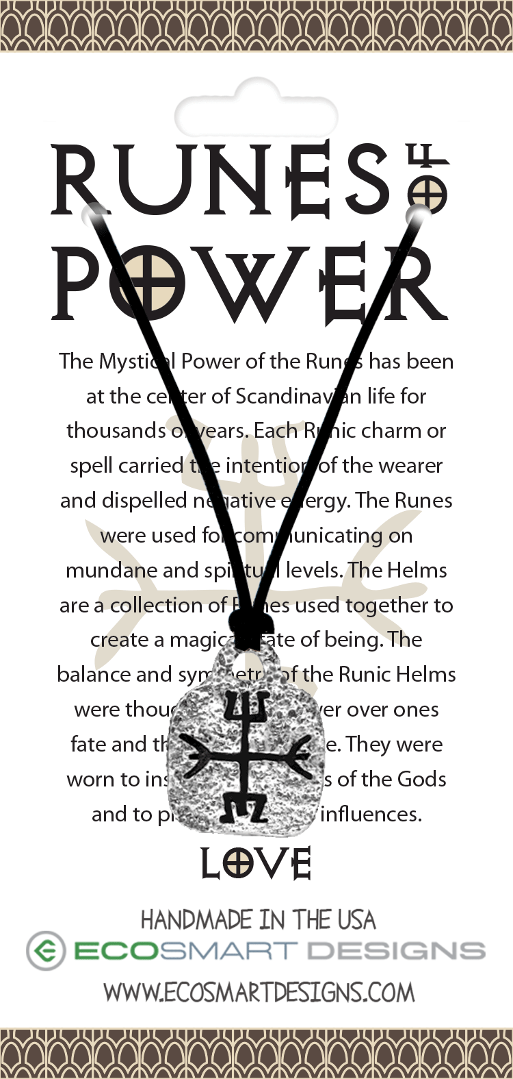 Runes of Power To Win Love Charm Amulet