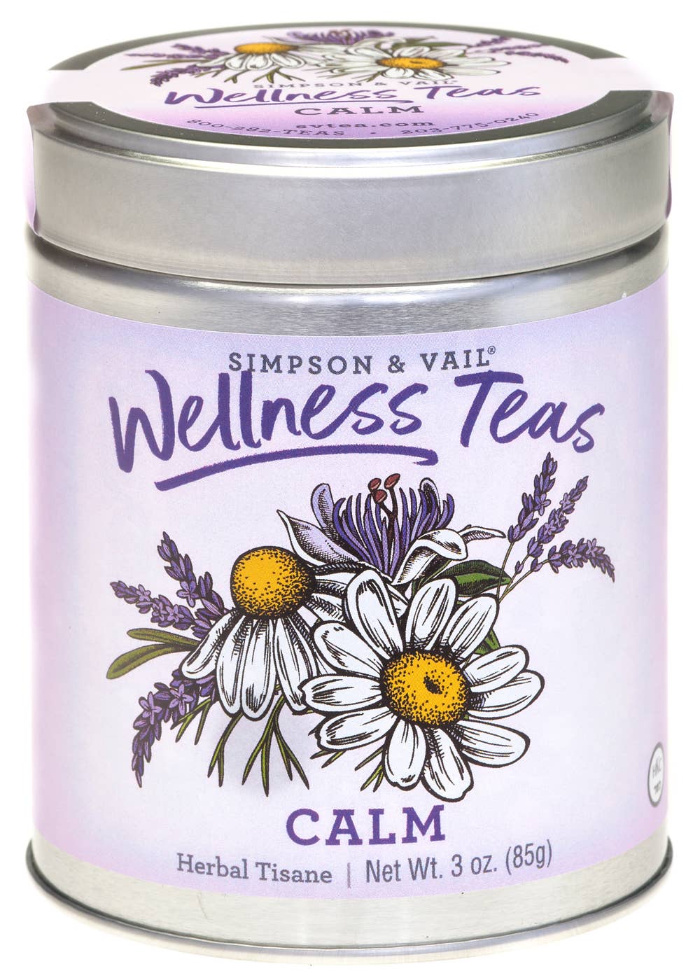 Calm Herbal Wellness Tea - 4oz Tin