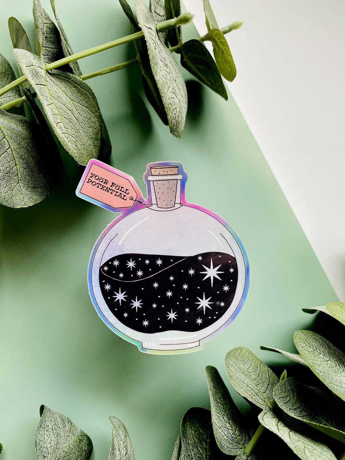 Your Full Potential Holographic Sticker
