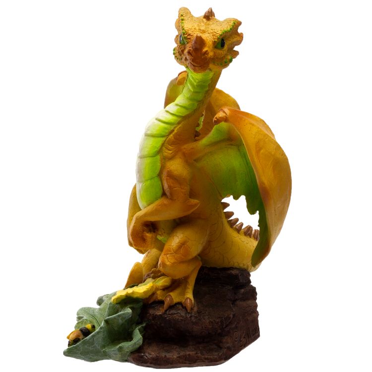 Honeydew Dragon Statue