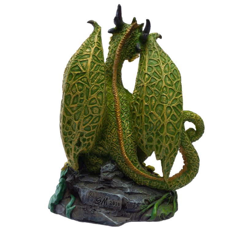 Cantaloupe Dragon Statue