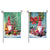 Christmas Gnome Garden Suede Front & Back Flag