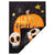 Halloween Skull Garden Suede Flag