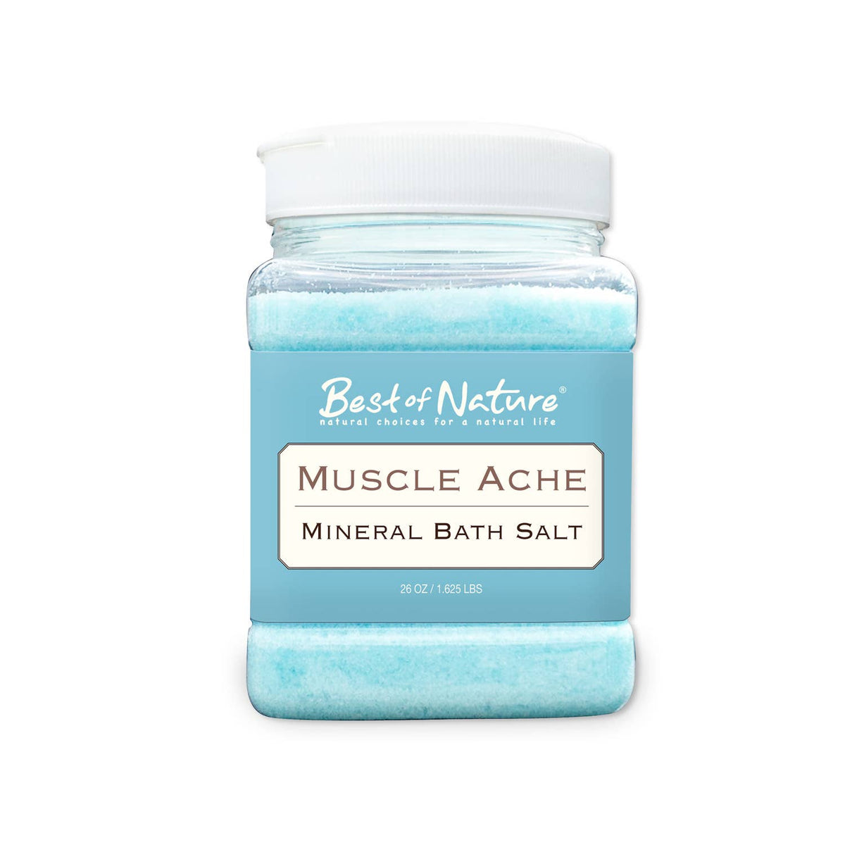 Muscle Ache Mineral Bath Salt – 26 oz