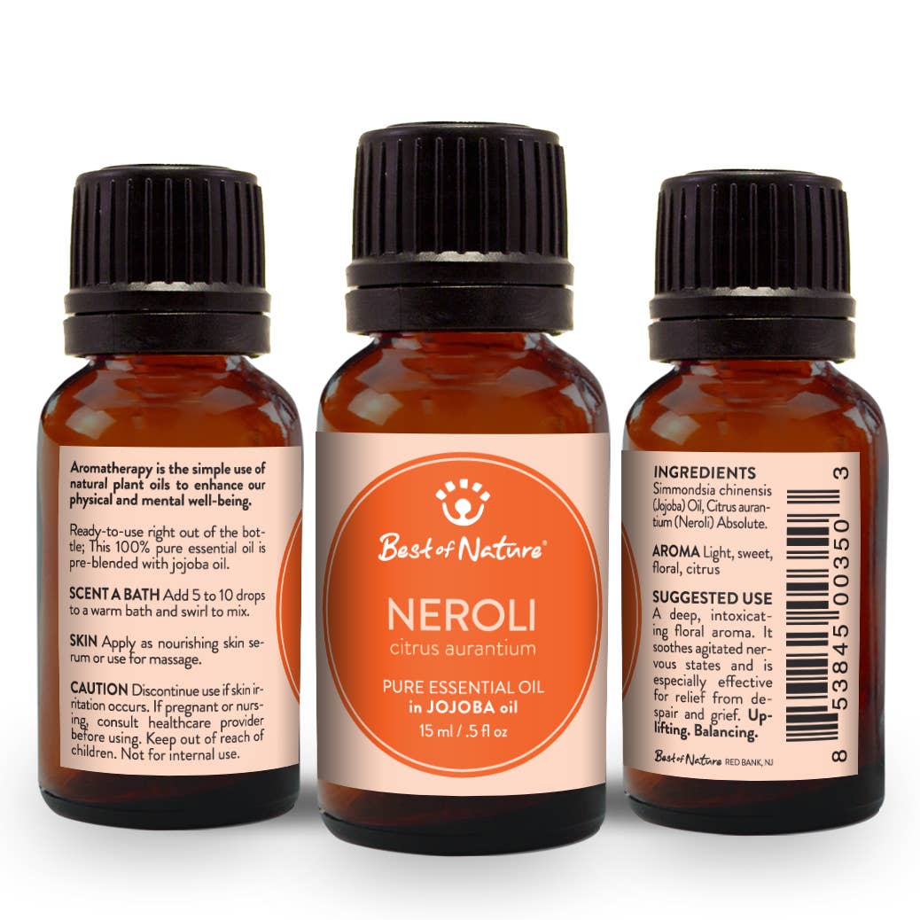 Neroli Absolute Blended with Jojoba Oil
