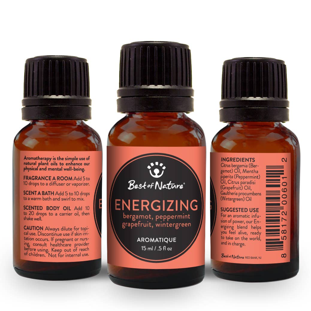 Energizing Aromatique Essential Oil Blend
