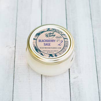 Blackberry Sage Soy Candle | Hand-poured