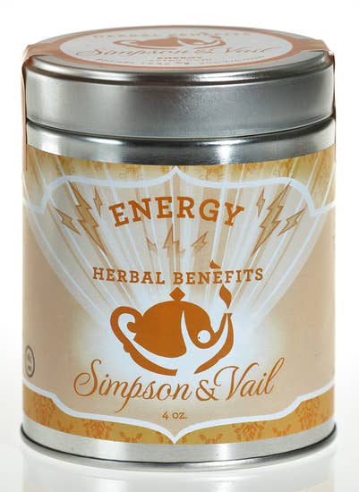 Energy- Herbal Wellness Tea - 4oz Tin