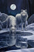 Winter Warriors Wolf Statue by Lisa Parker