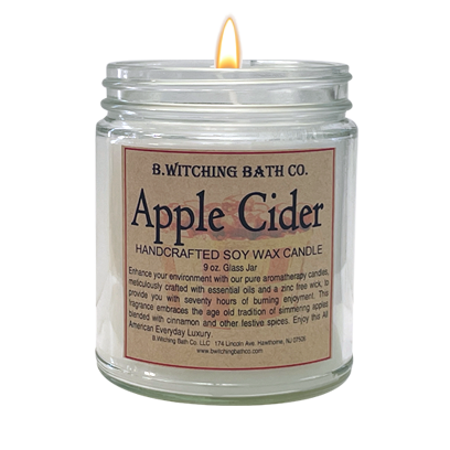 Apple Cider Soy Wax Candles 9oz