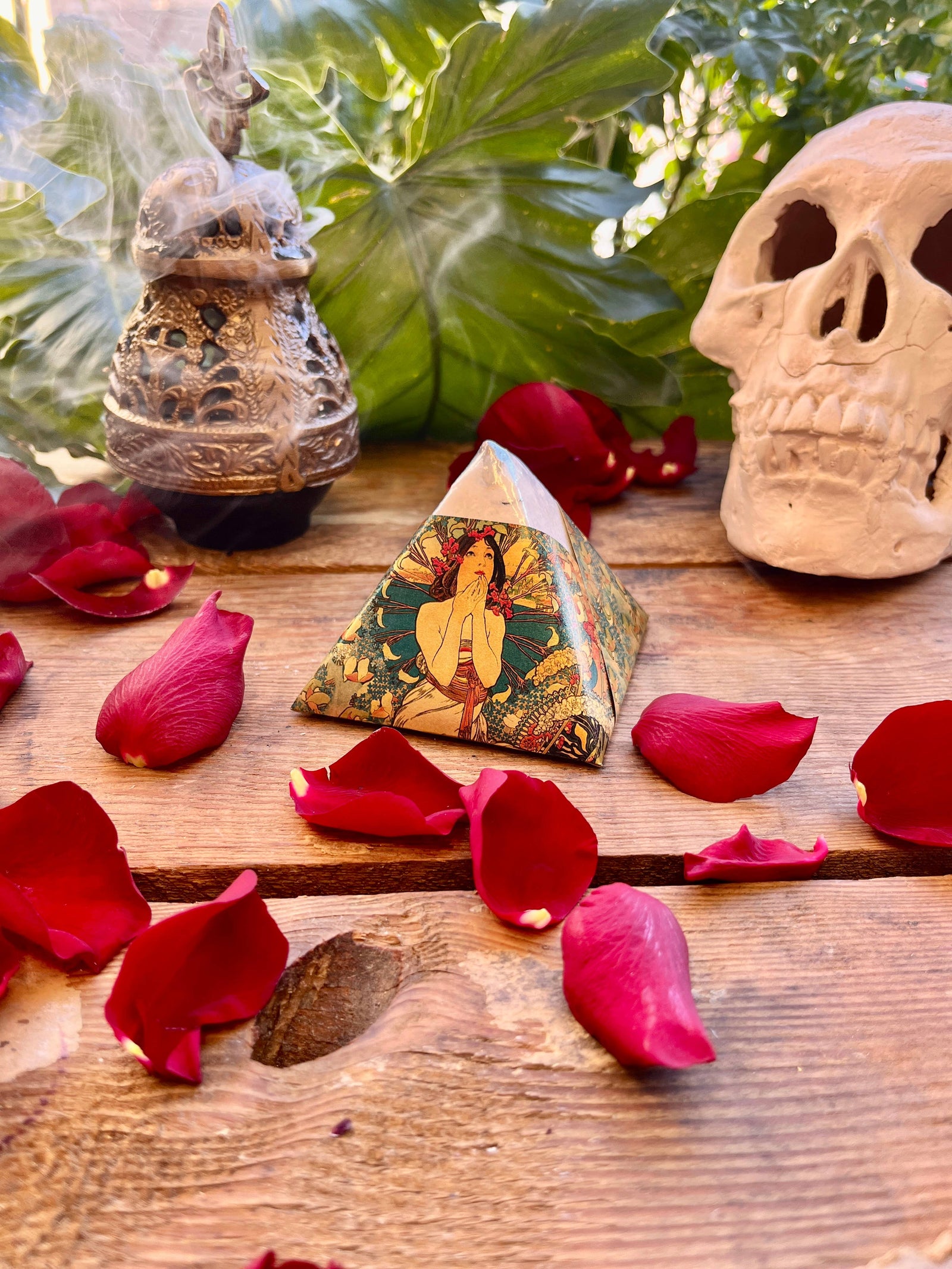 Honoring Grief Bath Bomb with Charged Crystal