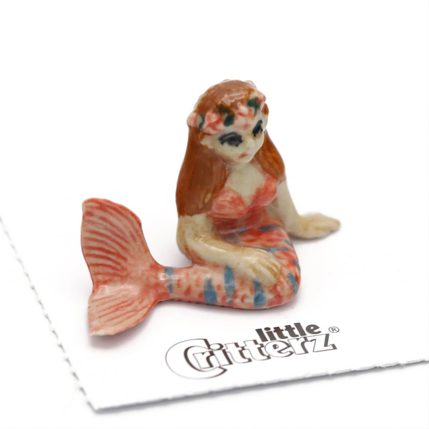 Blush Mermaid Child Porcelain Miniature