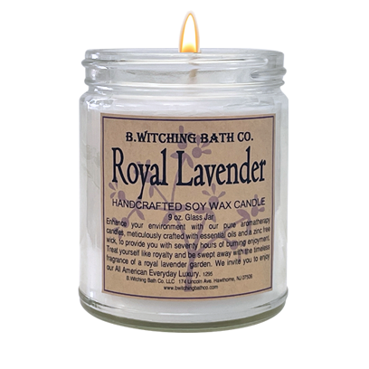 Royal Lavender Soy Wax Candles 9oz