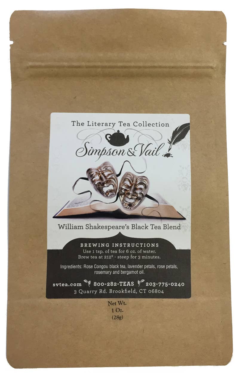 William Shakespeare's Black Tea Blend - 1oz