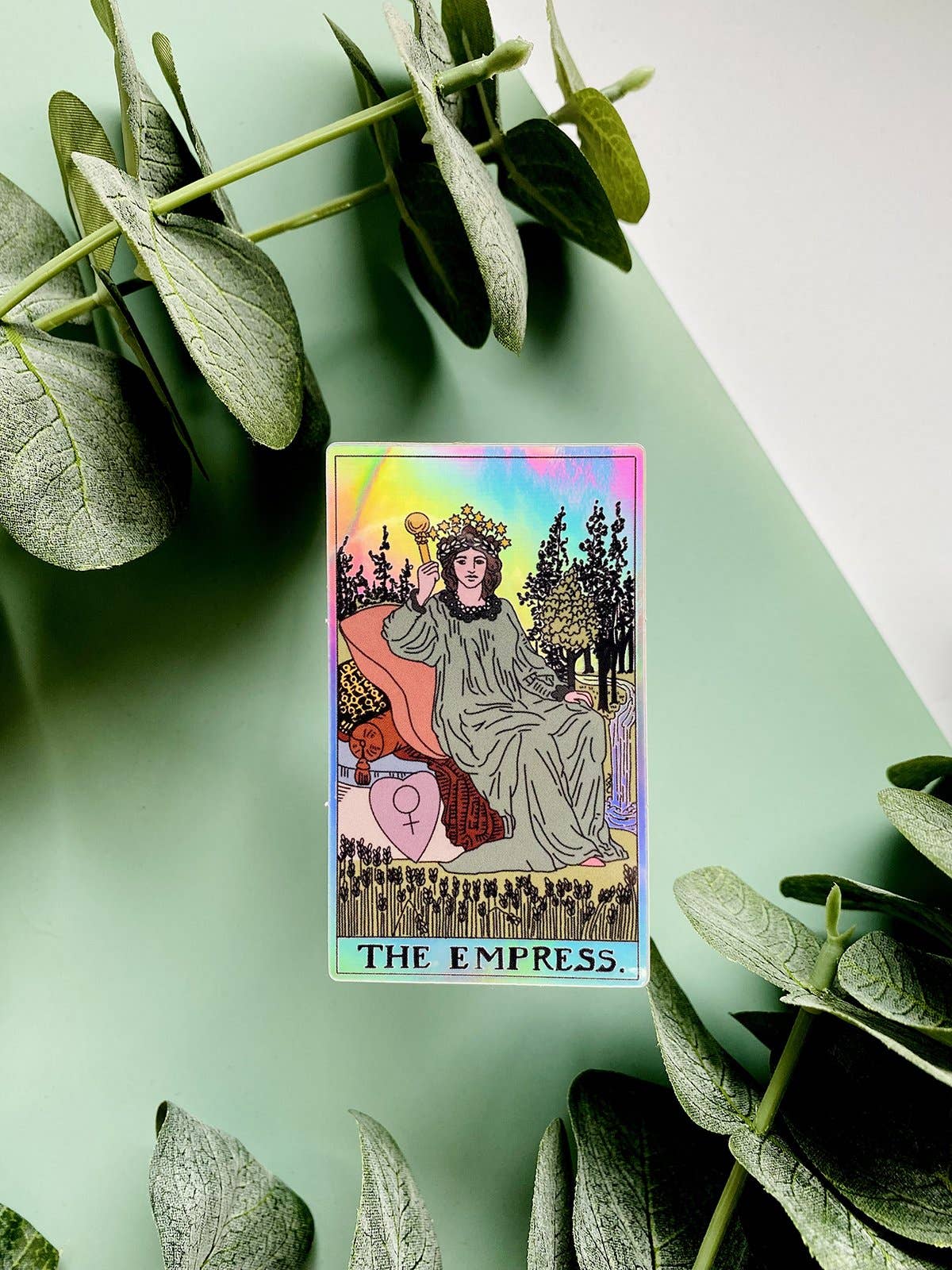 The Empress Tarot Card Sticker