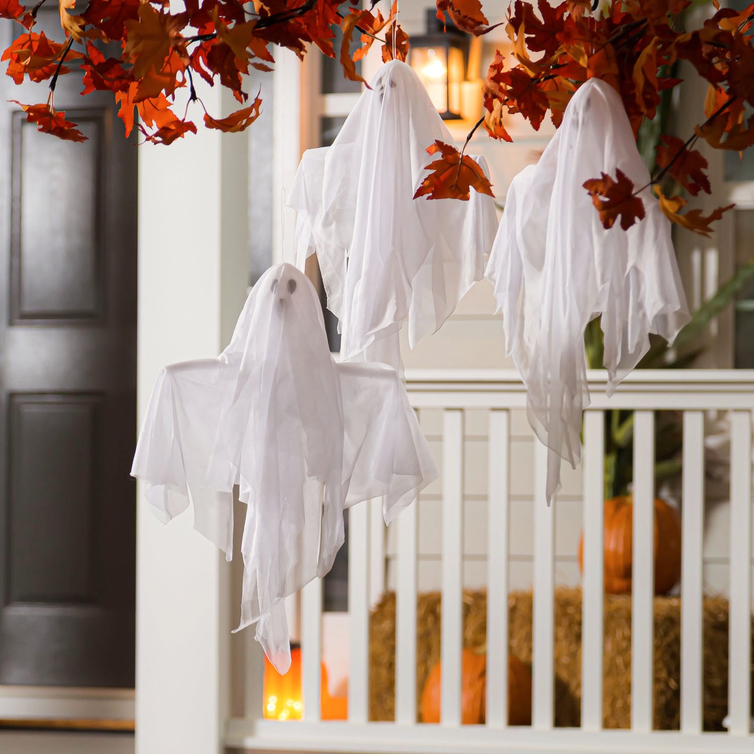 Hanging Spooky Ghost Decor