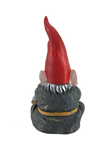 Mordecai Zen Meditating Garden Gnome Statue - Cast a Stone