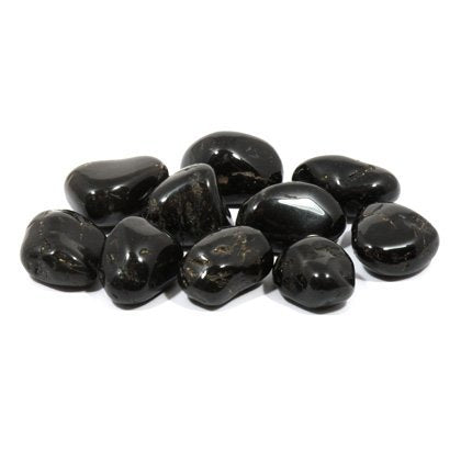 Black Onyx Tumbled Gemstone - Cast a Stone
