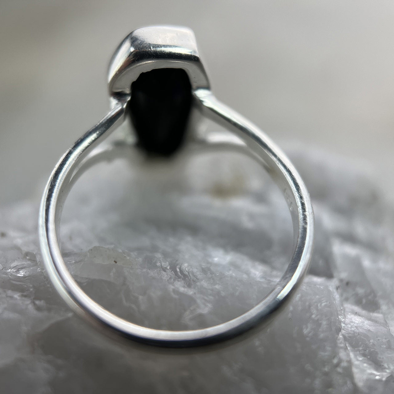 Unique Coffin shaped Alexandrite engagement ring Halo Black diamond re –  PENFINE