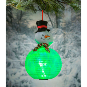 Snowman Beaming Buddies Collapsible Lantern