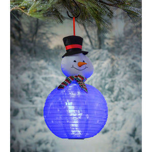 Snowman Beaming Buddies Collapsible Lantern