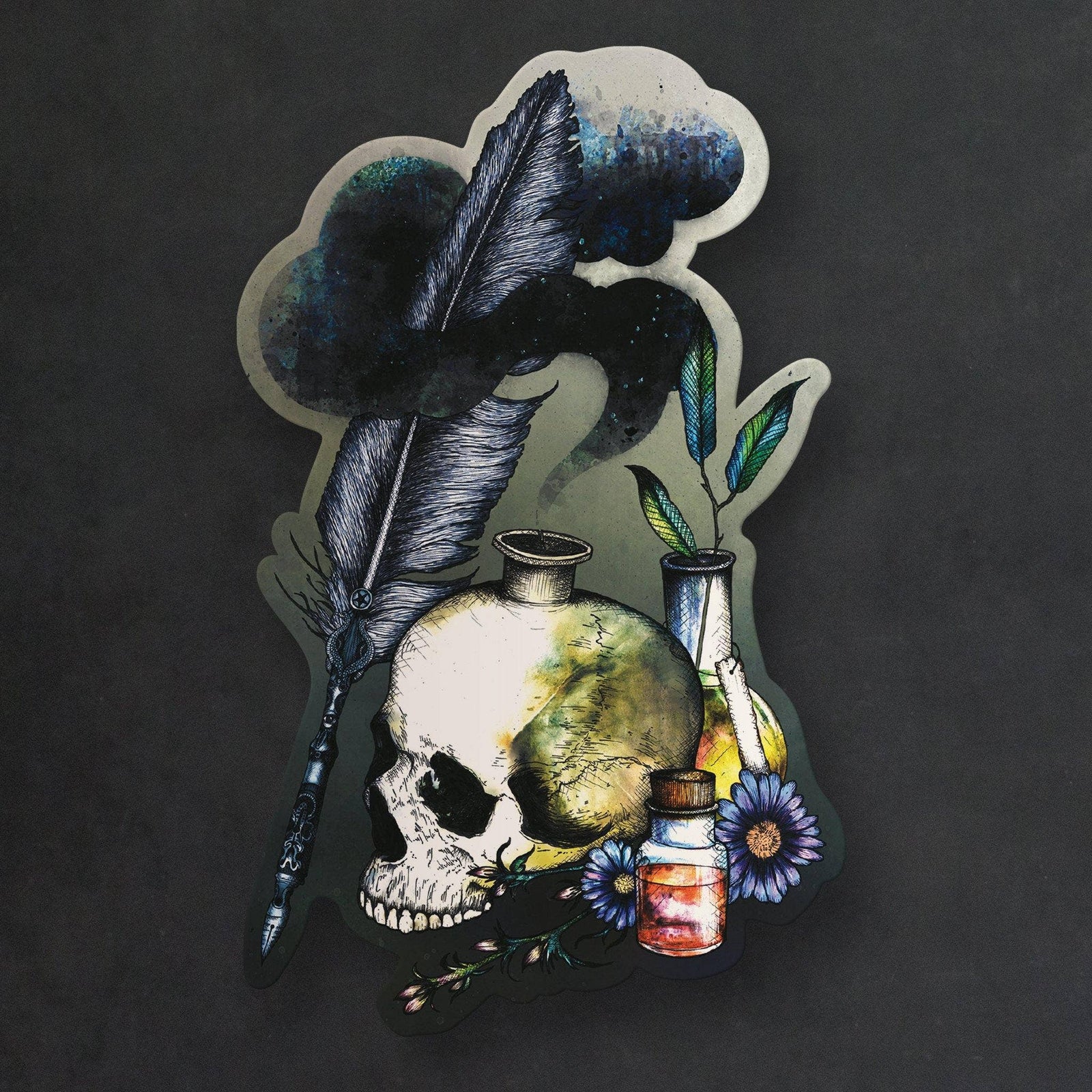 Quill and Ink - Vinyl Sticker
