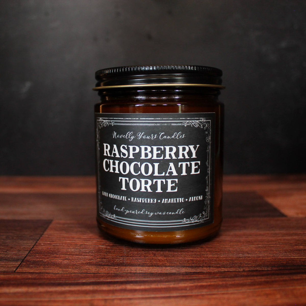 Raspberry Chocolate Torte Soy Candle
