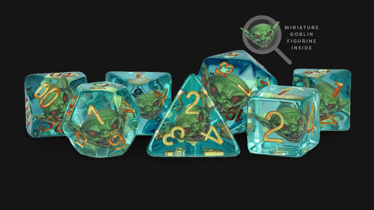 Pathfinder Goblin Head Inclusion Dice
