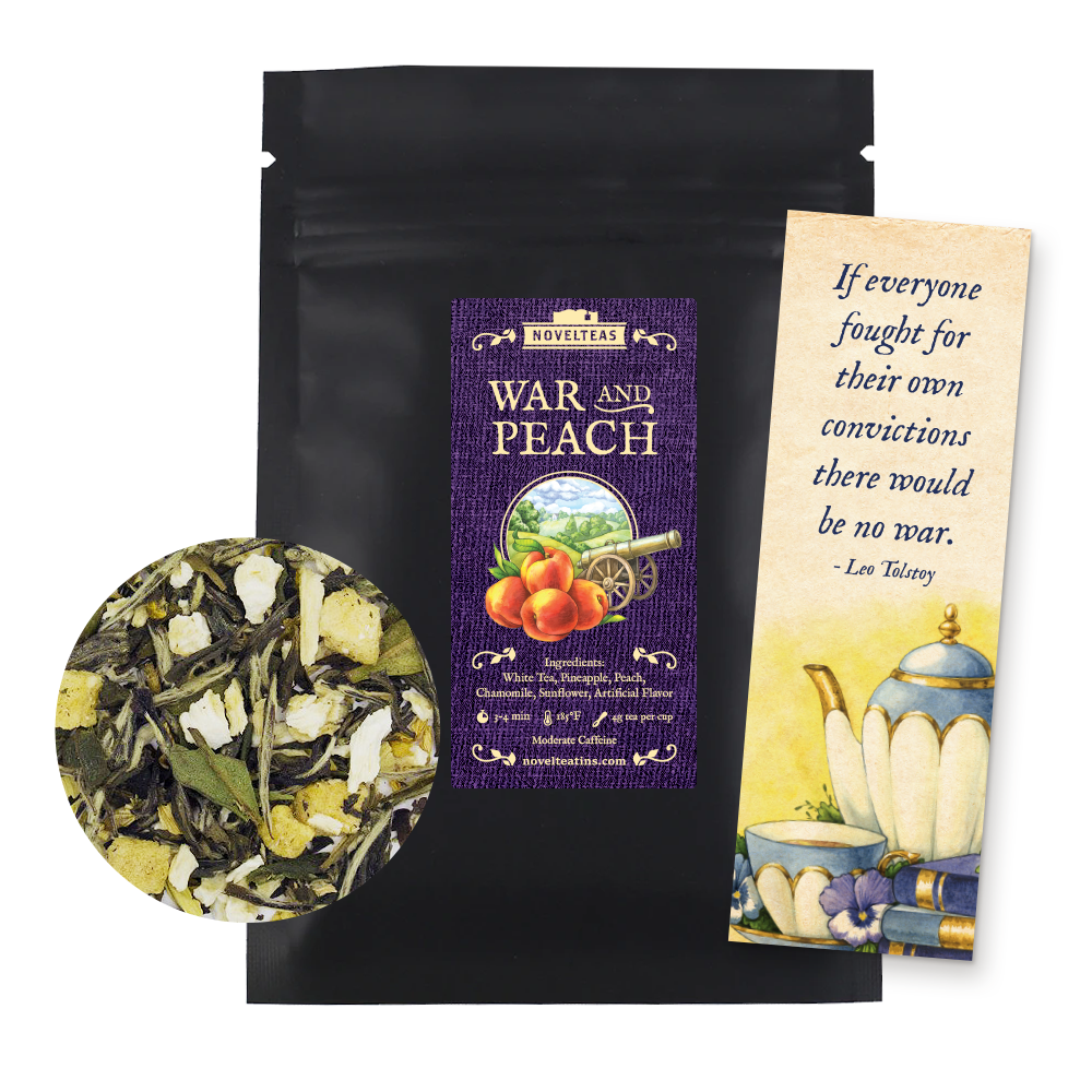 War and Peace Loose Leaf Tea with Bookmark